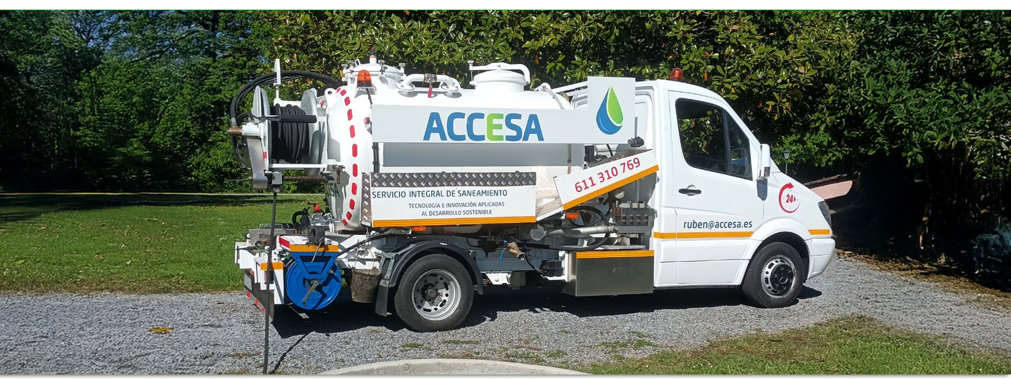 Desatascos Gipuzkoa - Accesa - Servicio medioambiental de saneamiento