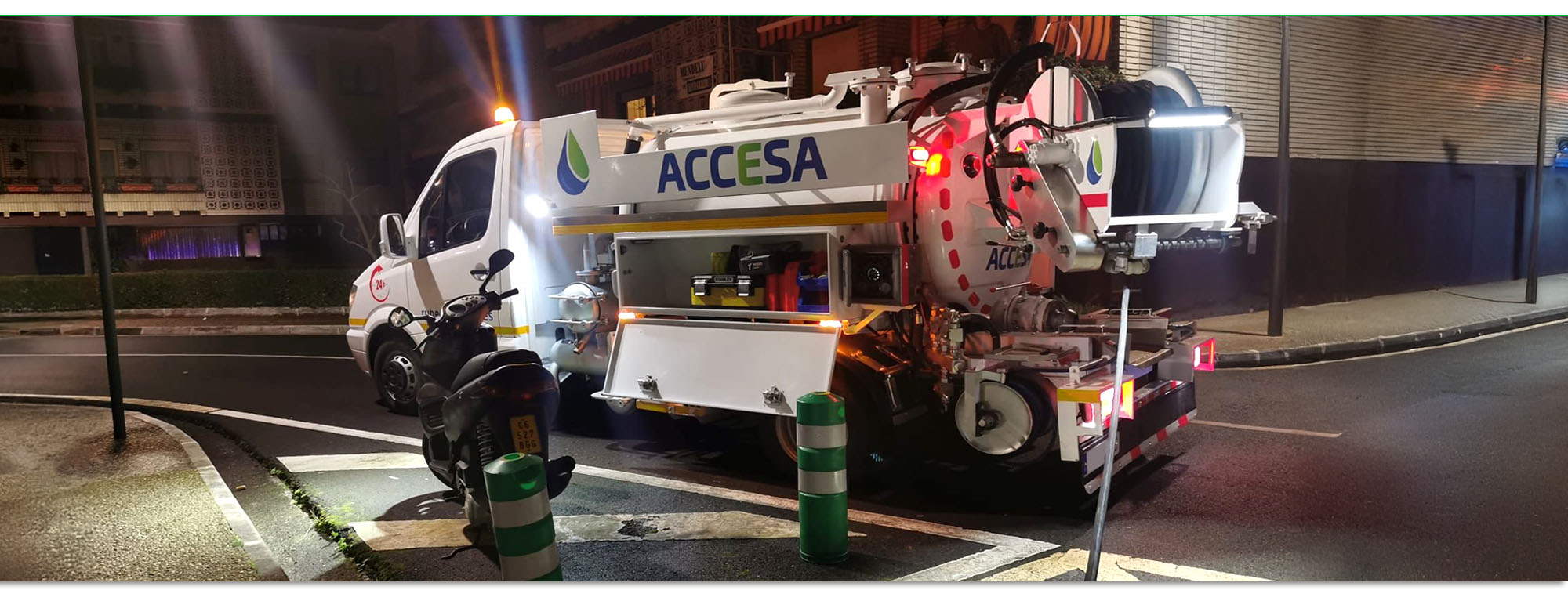 Desatascos Gipuzkoa - Accesa - Servicio medioambiental de saneamiento
