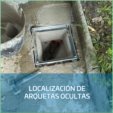 Localización de arquetas ocultas en Gipuzkoa
