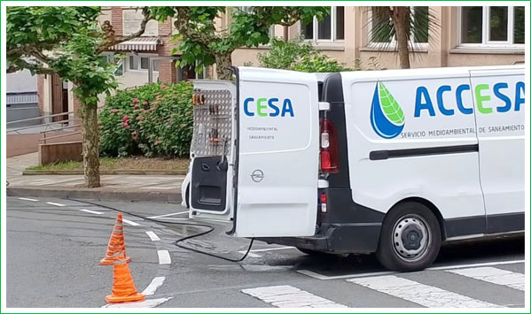 Desatascos Gipuzkoa - Accesa - Servicio medioambiental de saneamiento